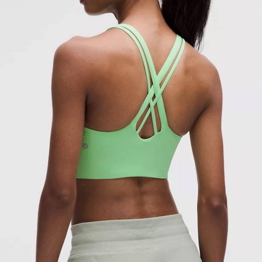 Lululemon Energy Longline Bra *Evolve - NWT - Citrus Lime XXS